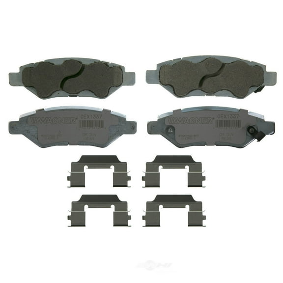 Disc Brake Pad Set Fits select: 2010-2015 CHEVROLET CAMARO, 2010-2016 CADILLAC SRX