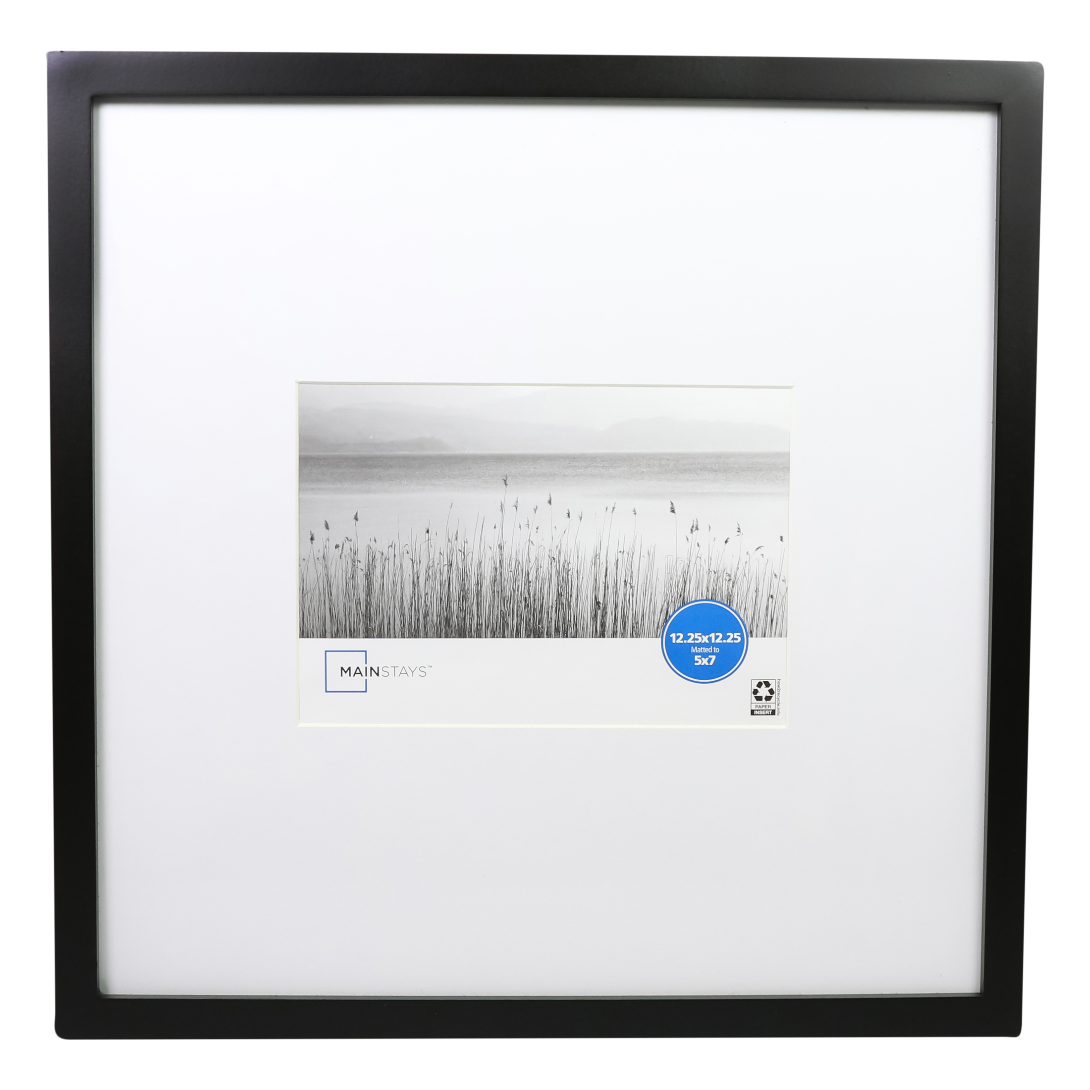 Mainstays 12.25x12.25 Matted to 5x7 Linear Gallery Wall Picture Frame, Set of 3 - image 2 of 8