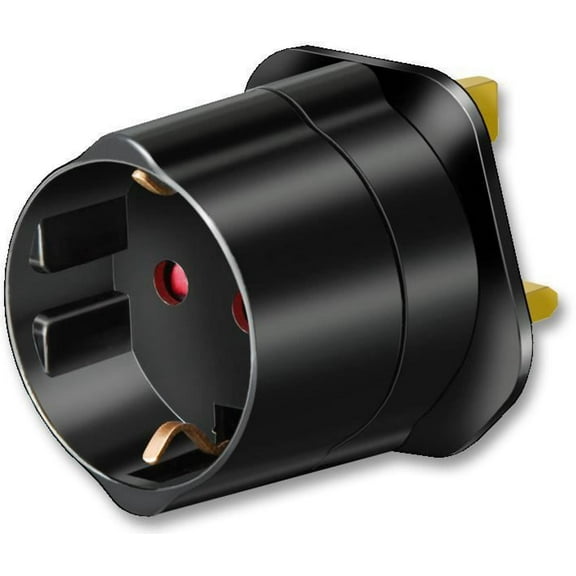 BRENNENSTUHL - Travel Adaptor, Euro to UK (Earthed)