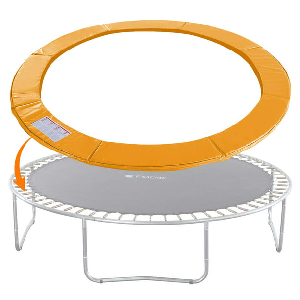 Exacme Trampoline Replacement Safety Pad Round Spring Cover No Hole For Pole 14 Ft Orange Animal Walmart Com Walmart Com