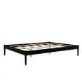 thumbnail image 3 of DHP Remi 14" Rustic Platform Bed Frame Solid Wood Slats Full in  Espresso, 3 of 16