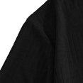 thumbnail image 6 of Dolkfu Crew Neck Shirts&nbsp;for Men Minimalist Short Sleeve Pull-on Black T-Shirts Solid Athletic Modern Tops Black,Xxl, 6 of 6