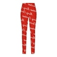thumbnail image 6 of Roncen Roncen Women's Christmas Printed Yoga Leggings - Stretchy High-Waisted Casual Pants for Holiday & Workout, 6 of 7