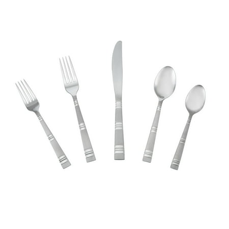 Cy Top Limited Ms 20pc Ashton Square Flatware Set
