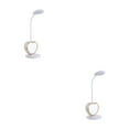 thumbnail image 2 of Billuyoard Lámpara de escritorio LED recargable de plástico con puerto de carga USB Solución de carga cómoda y rápida ORO BLANCO ORO BLANCO 2Conjunto, 2 of 6