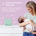 thumbnail image 2 of Pure Enrichment PureBaby Sound Machine - All-Natural Sounds Include Lullaby, Heartbeat, White Noise, Fan, Ocean, and Rain, With Auto-Off Timer & USB Charger - Patented Design (Mint Green), 2 of 2