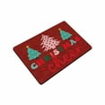 thumbnail image 2 of Merry Christmas Doormat, Christmas Trees Decorative Indoor Outdoor Entrance Doormat Xmas Winter Welcome Door Mat Anti-Slip Rubber for Seasonal Holiday Decoration 24 x 16 Inch 30x 18 Inch, 2 of 5