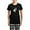 With Checker Pant, variant on CafePress - Fox Lines Pajamas - Women's Short Sleeve Print T-Shirt and Pants Dark Cotton Pajama Set