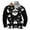 Black, variant on DODADAWANJ Christmas Stand Collar Sweatshirt for Men Quarter Zip Santa Claus Print Casual Hoodie Big and Tall Pullover for Vacation Daily M