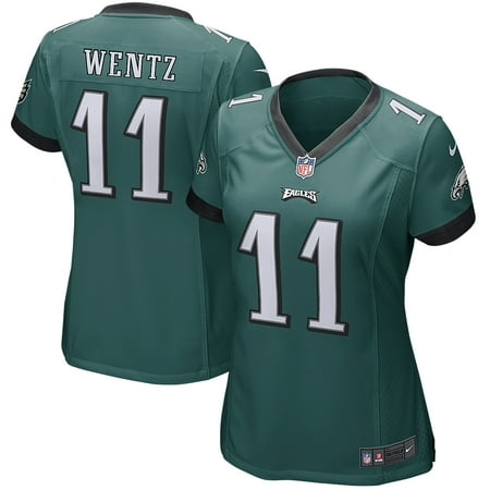 Nice Girl - Carson Wentz Philadelphia Eagles Nike Girls Youth Game Jersey - Midnight Green