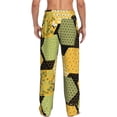 thumbnail image 3 of Daiia Bee honey Men's Sleep Pant with Pockets and Drawstring,Pajama Pants-Small, 3 of 9