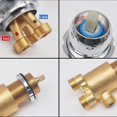 thumbnail image 2 of Er Split Two Piece Hot And Faucet Or Way Diverter Mixer Bath Er, 2 of 5