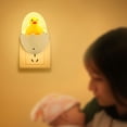 thumbnail image 4 of Enchufe de EE. UU., luz LED de noche de pato amarillo, lámpara de pared con Sensor de luz de encendido/apagado automático, lámpara de noche para niños, lámpara de noche para dormitorio, baño, escaler JAMW Sencillez, 4 of 5
