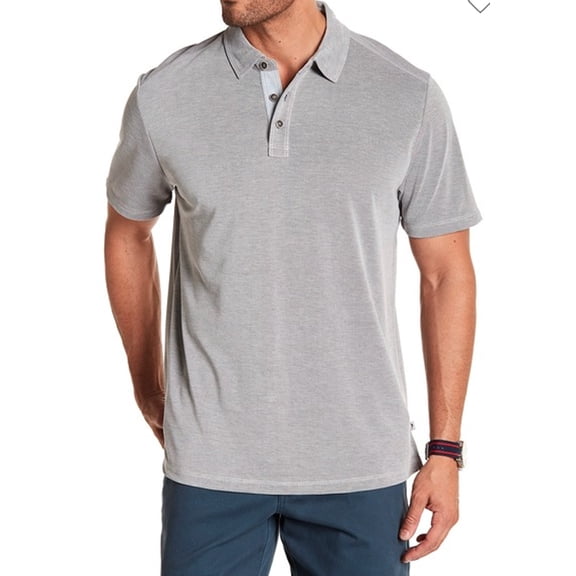 Tommy Bahama Palmetto Paradise Onyx Polo Large Short Sleeve Shirt