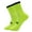 Fluorescent Green, variant on YAHHU Premium Athletic Compression Cycle Socks Moisture-Wicking Bike Socks For Men Women Sports Running Gym Training Size 7-12 Breathable Footwear In Classic White