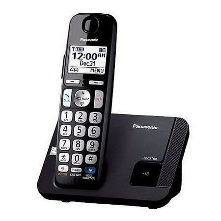 panasonic dect 6.0 plus big button expandable cordless phones system with talking caller