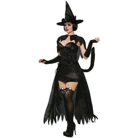 Wicked Kitten Kitty Witch Adult Women's Halloween Costume