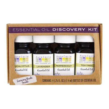 Aura Cacia Essential Oil Discovery, 1 Kit, 3 Pack