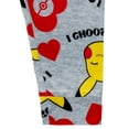 thumbnail image 2 of Pokemon Valentine's 2-Piece Long Sleeve Top and Pant Snug Fit Pajama Set, Sizes 4-10, 2 of 3
