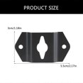 thumbnail image 3 of Elegant Speaker Wall Clip Wall Mount Hook Connectors for Neat and Stylish Home Music Device Setups Wall Mount Hanger, 3 of 4