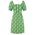 thumbnail image 6 of Banana Boats Sleeveless Dress Aesthetic clothing Elegant gown, 6 of 7
