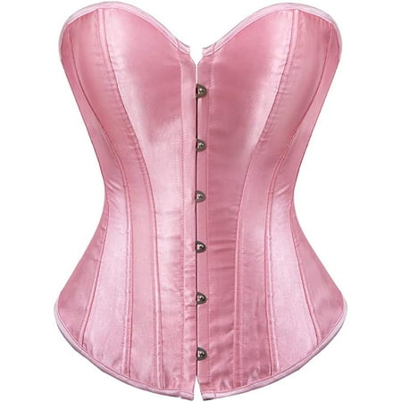 

QWZNDZGR Corsets for Women Plus Size Black Corset Sexy Bustier Corset Top Lingerie