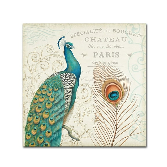 Trademark Fine Art "Majestic Beauty I Square" Canvas Art by Daphne Brissonnet