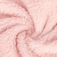 thumbnail image 6 of Lovskoo Women's Faux Fur Fleece Coat Spring and Winter Trendy Thick Warm Short Shearling Fuzzy Furry Jacket with Hood Pink, 6 of 9