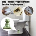 thumbnail image 2 of Frog Ornament Versatile Frog Sculpture Tea Pet Creative Frog Statue for Home Fish Tank Bonsai Decoration, 2 of 5