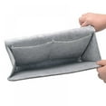 thumbnail image 4 of Bedside Felt Storage Hanging Bag Bed Storage Pocket Felt Bedside Caddy Storage Organizer Hanging Pocket for Organizing Magazine Phone Remote Control Small Things, 4 of 6