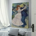 thumbnail image 3 of Pierre Auguste Renoir Dance at Bougival Painting Art Poster Home Decor Poster Wall Art Hanging Picture Print Bedroom Decorative Painting Posters Room Aesthetic 20x30inch(50x75cm), 3 of 6