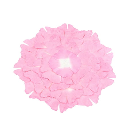 

HOMEMAXS Simulation Flower Tableware Mat Unique Dish Plate Bowl Pad Chic Table Placemat Heat Insulation Pad for Home Restaurant (Pink)