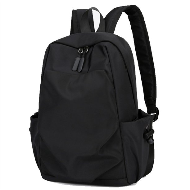 Mini Men's Backpack Fashion Small Black Shoulder School Bag for Man