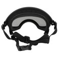 thumbnail image 4 of Lunettes de Chien, Résistant à la Poussière PC Coupe-Vent Grands Masques de Chien pour Cadre Noir de Neige Jour et Lunettes Grises, Cadre Rouge et Lunettes Rouges, Cadre Rouge et Lunettes Transparentes, Cadre Rouge et, 4 of 8