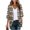 Z3-Gray cardigan, variant on Women's Halloween Chiffon Cardigan 3/4 Sleeve Open Front Ghost Pumpkin Print Kimono Style Top Lightweight Fall Party Wear
