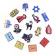 thumbnail image 3 of Crocs Jibbitz Dibujos Animados Halloween Azul Eye Patrón DIY Zapato Hebilla Decoración, 3 of 4