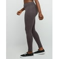thumbnail image 2 of Hanes Stretch Jersey Leggings Gym Running Women Workout Blackor Grey Soft cotton, 2 of 4