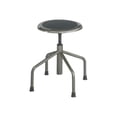 thumbnail image 1 of Safco Diesel Base Basse - Tabouret - Pivotant - Cuir, Acier - Étain, 1 of 8