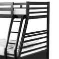 thumbnail image 6 of Furniture of America Tomi Wood Twin over Full Storage Bunk Bed in Black, 6 of 6