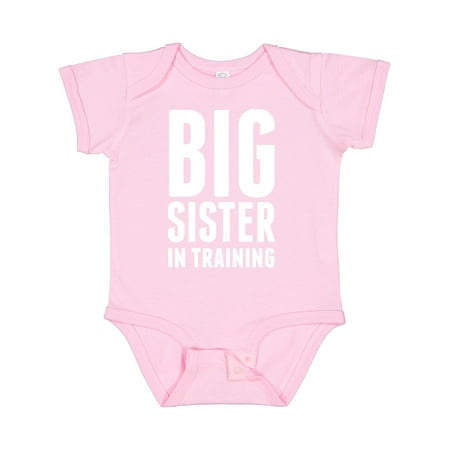 

Inktastic Big Sister in Training Gift Baby Girl Bodysuit