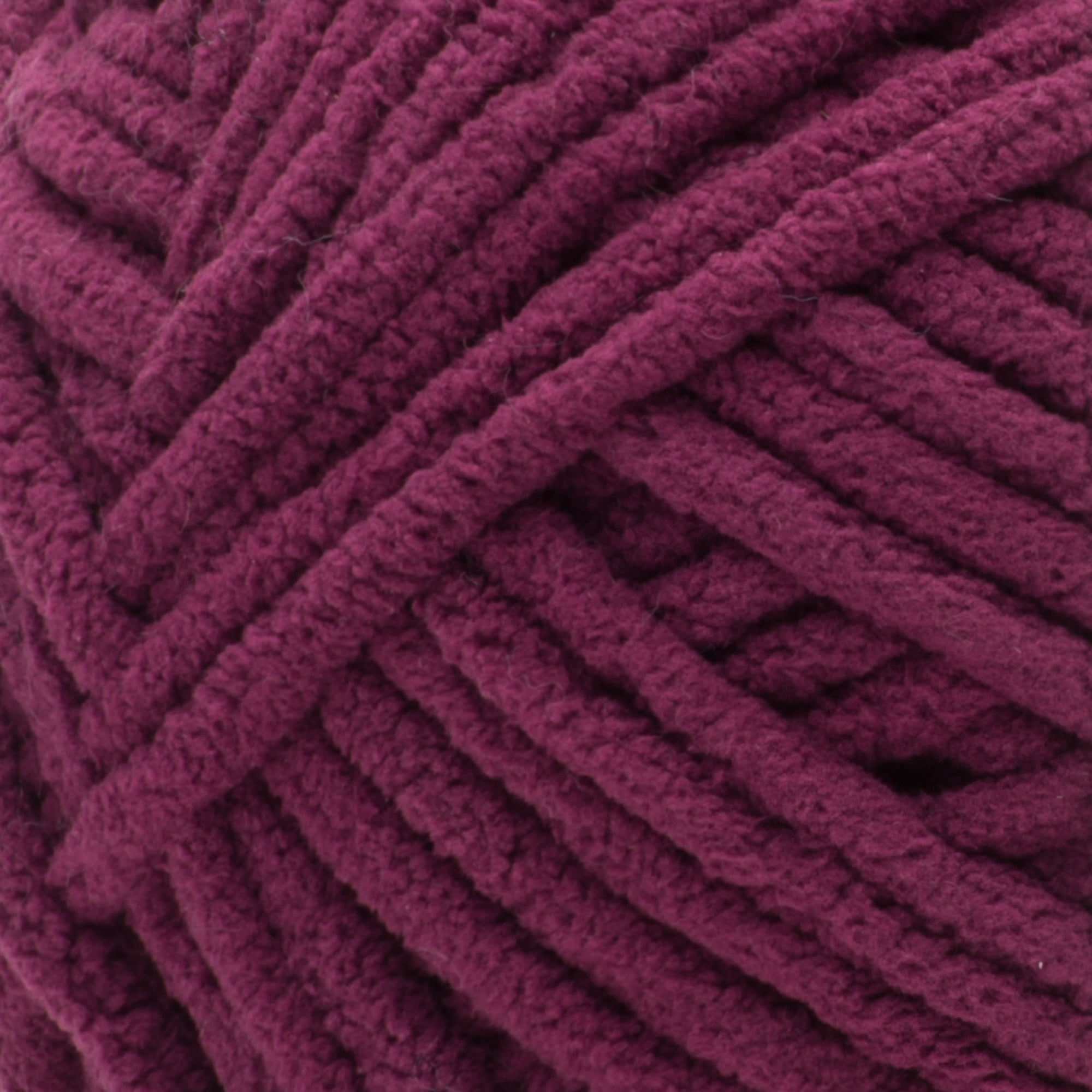 Bernat® Blanket™ #6 Super Bulky Polyester Yarn, Burgundy Plum 10.5oz/300g 220 Yards (2Pk)