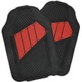 thumbnail image 2 of Motor Trend FlexTough Car Floor Mats, 2-Tone Colors Heavy Duty Rubber with Cargo Trunk Mat, 2 of 8