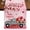 Pink, variant on Table Runners 120 Inches Long Dress Scarves, Valentine's Day Farmhouse Coffee/Dining/Kitchen Table Runner for Living Room, Ombre Pink Love Tree Truck Roses Plaid 13x120 Inch