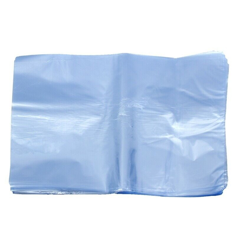 100pcs PVC Heat Shrink Wrap Bags Flat Seal Gift Packing 8 Inch X 12 Inch G1z1 H1 for sale online