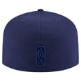 thumbnail image 4 of Men's New Era  Navy Dallas Mavericks Colorpack A-Frame Pinch Front 59FIFTY Fitted Hat, 4 of 6