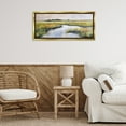 thumbnail image 3 of Stupell Industries Grassy Rural Marshlands Landscape & Nature Painting Gold Floater Framed Canvas Art Print Wall Art, 31 x 14, 3 of 10