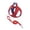 Red, variant on Miaoju Cat Harness and Leash Set for Outdoor Travel Walking Escape Proof Soft Safe Adjustable Kitten Puppy Small Strap
