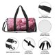 thumbnail image 4 of Fotbe Pink Glitter Heart Candy Bolsa Deportiva de Lona Plegable con Estampado, Bolsa de Gimnasio con Bolsillo Seco/Húmedo, Bolsa de Viaje Ultraligera de Gran Capacidad, 4 of 6