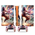 thumbnail image 1 of HHHC Vinyl Skin For PS5 Slim Disk Edition Console And Controllers Dragon Ball, 1 of 5