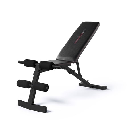 CAP Strength Adjustable FID Weight Bench (600 lb Weight Capacity), Black